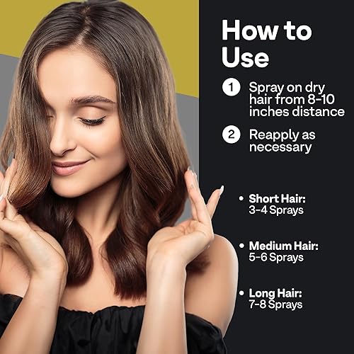 Miniatura 9 de Colorproof Humidity Rx Style Lock Spray para el cabello, 5 onzas líquidas, laca para el cabello sin sulfato con aroma a madera de coco