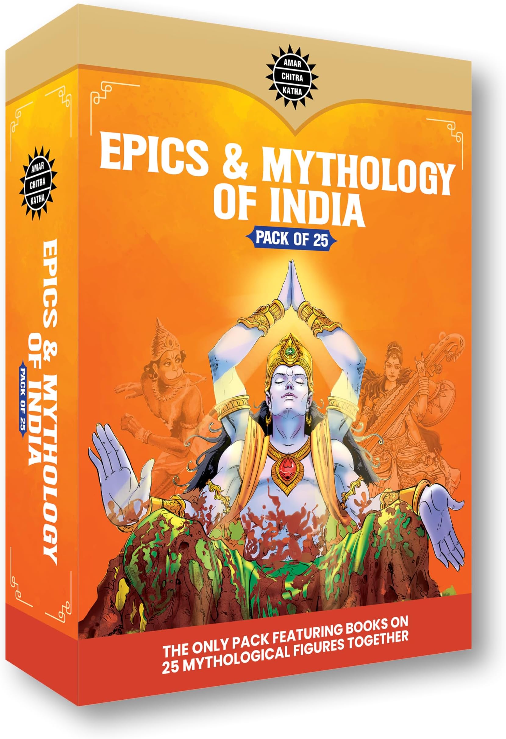Epics & Mythology Pack of 25 | Indian Mythology, History & Folktales | Cultur...