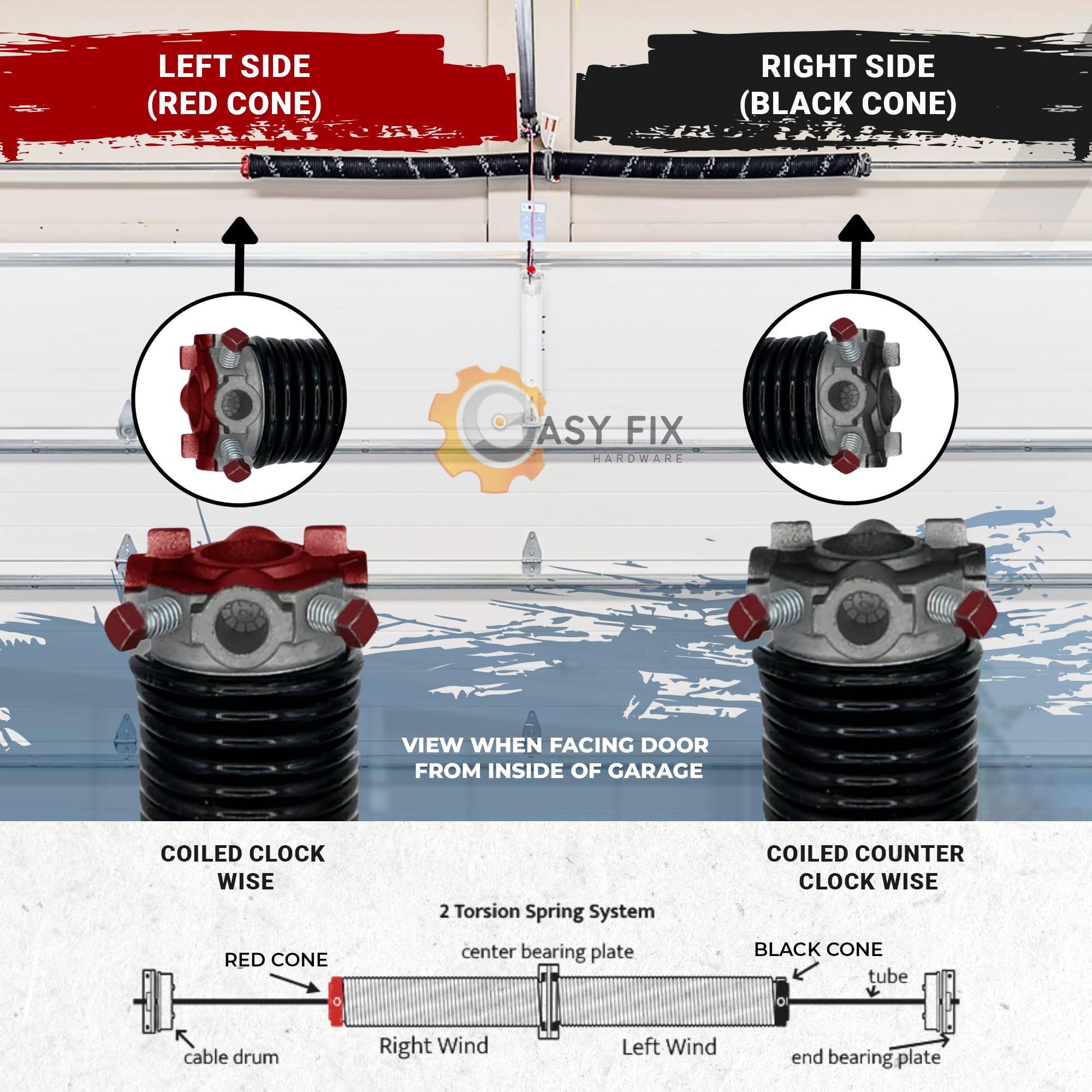 ポンデ Amazon.com: Garage Door Torsion Spring 262x2x35 Torsion Spring for