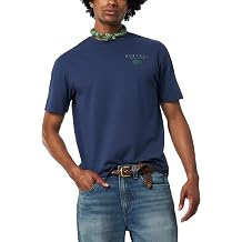 Buffalo David Bitton Men's Fashion Logo Tee, Whale Spirit, Medium