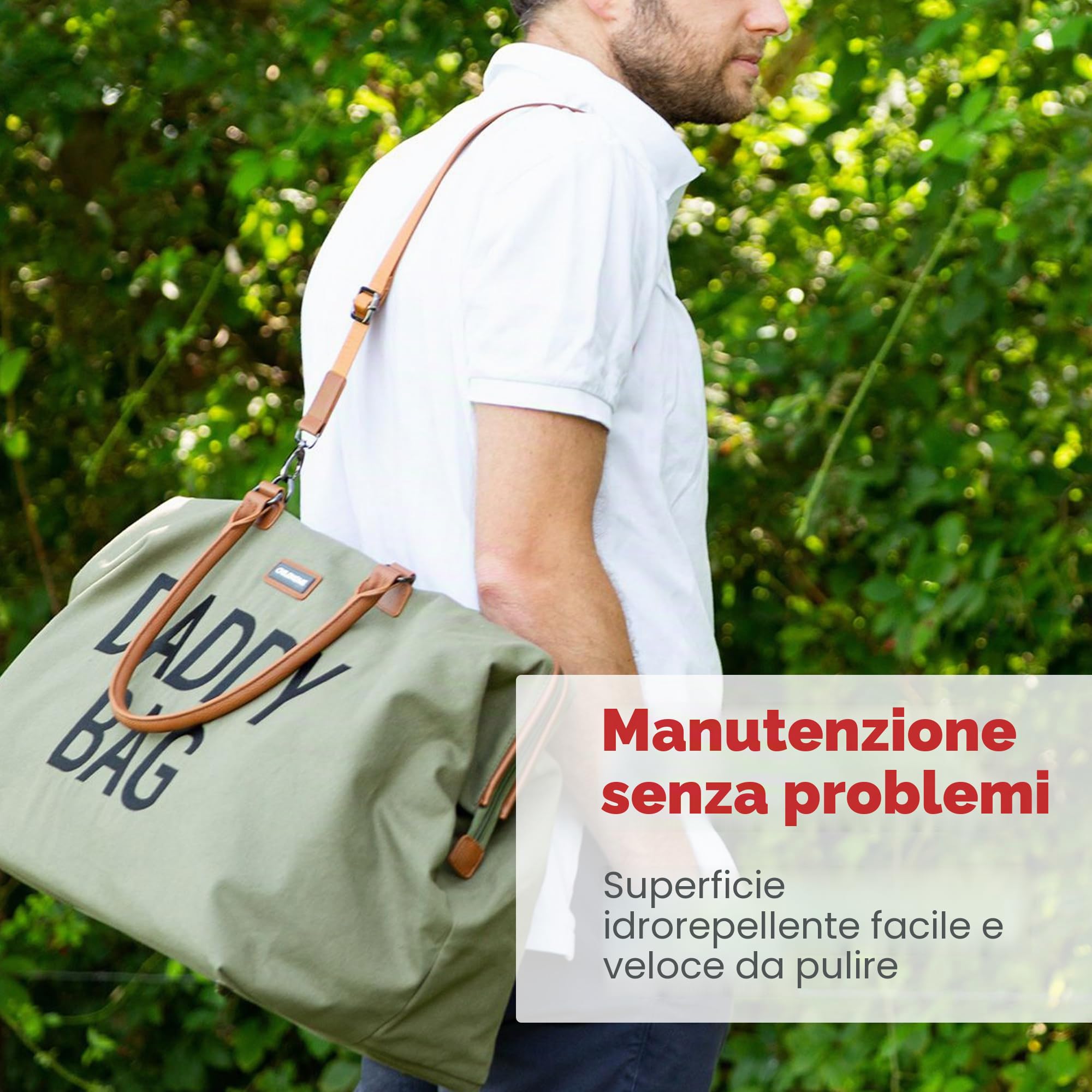 Childhome, Daddy Bag, Borsa per il cambio, Maternità, Borsa da viaggio, Compartimenti