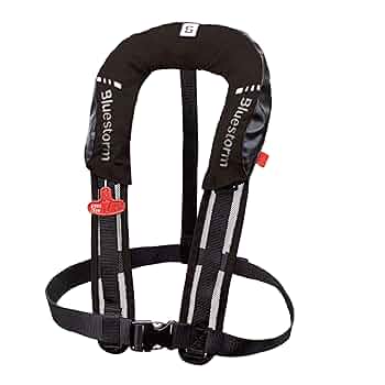 BLUESTORM ライフジャケット ブラック LAKE SEEKER'S × Bluestormのライフジャケットシリーズが発売