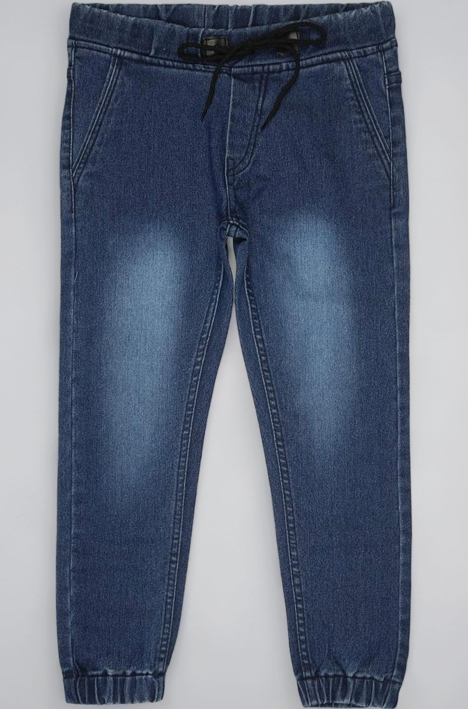 Urbano Juniors Boy's Slim Fit Mid Rise Jogger Jeans Stretch