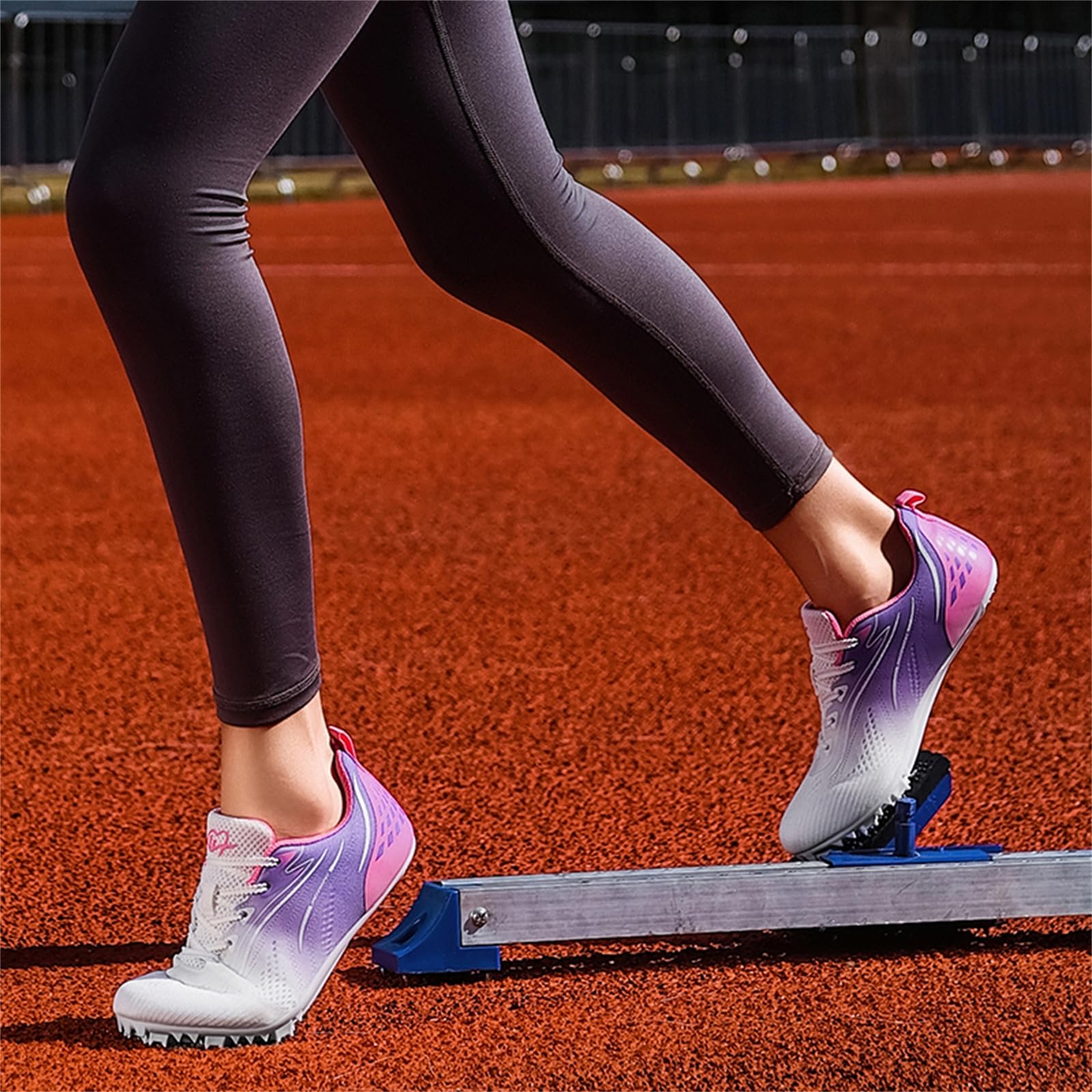 Zapatillas De Atletismo para Hombre Mujer Y Niño con Clavos De Malla Cómodas para Saltar Y Correr