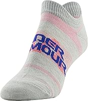 Vista 2 de Under Armour Calcetines ligeros invisibles Essential 2.0 para mujer, 6 pares