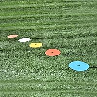 Vista 2 de Marcadores de puntos de conos planos Fútbol Baloncesto Deportes Velocidad Agilidad Entrenamiento