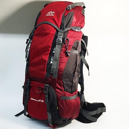 Amazon.com: Senterlan Aventura 60 + 10 Litro Mochila de senderismo :  Deportes y Actividades al Aire Libre