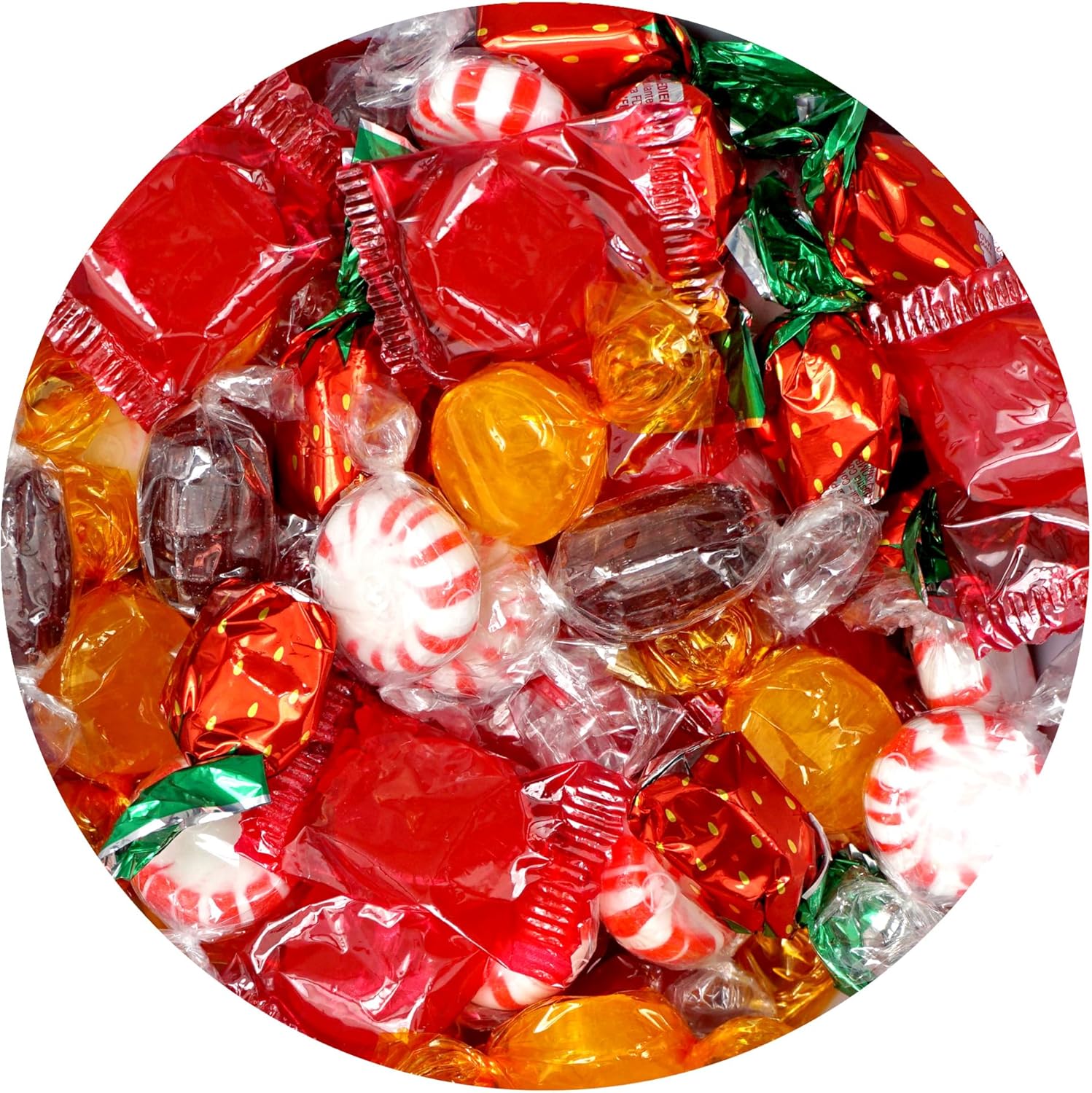 Old Fashed Hard Candy Assortment, 1 Pound Bulk Candy, Butterscotch,