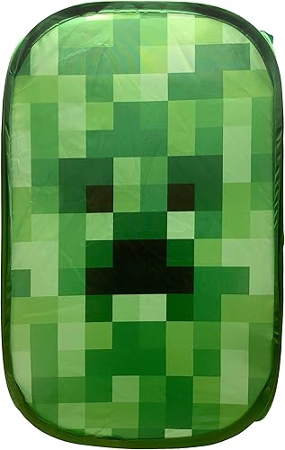 Miniatura 8 de Jay Franco Minecraft - Juego de cama doble isométrica, cortinas y cestas