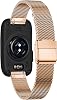 Banda Inteligente Garmin CIRQA, 14mm Clásica de Acero Inoxidable + Malla Metálica, Accesorio de Repuesto para Mujer, Compatible con Correas Garmin Lily2 3