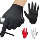 Bike Gloves for Men Women Cycling - with Reflective Strips &Anti-Slip Shock-Absorbing Pad for Bicycle&sol;Mountain Bike&sol;Workout&sol;MTB&sol;Gym