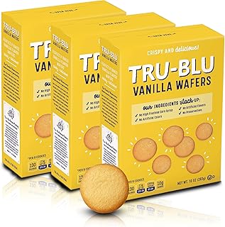 Tru-Blu Vanilla Wafers | No artificial ingredients | No High Fructose Co...