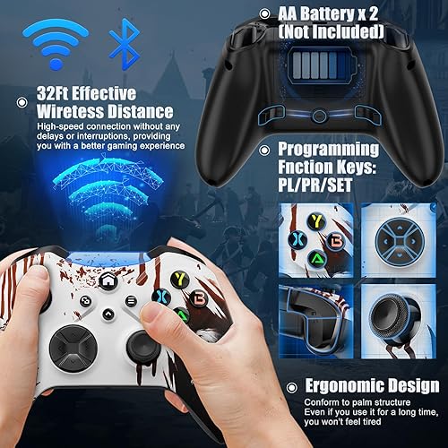Miniatura 2 de Need to Upgrade Controller for Xbox Wireless, Custom Game Controller for Xbox One, Xbox Series XS, Xbox One XS, iOS, Android, Steam, Windows PC