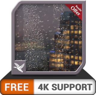 vista da cidade chuvosa grátis HD - chuva romântica durante as férias de natal na sua TV HDR 8k 4k e dispositivos de incêndio como papel de parede e tema de mediação e paz