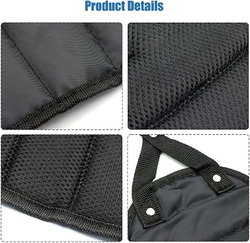 2 Pack Foot Hammock for Plane Travel, Portable Airplane Foot Rest Leg Hammock for Airplane Travel, Adjustable Plane Footrest Foot Sling for Long Flight