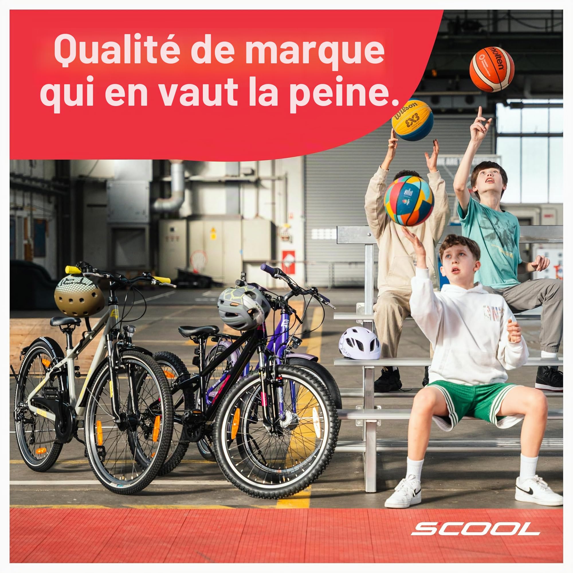 S'COOL XtriX BMX 16 et 20" 1 vitesse | Freewheel | BMX | Vélo pour garçons et filles | Vélo enfant avec composants de qualité supérieure | Roue libre