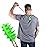 Cactus Scratcher Extendable Telescopic Back Scratcher - Extends 25 Long Double Sided Retractable Scratching Tool for Hand, Neck, Head, and Body - Universal Gift for Family, Pets, and Friends, Glow