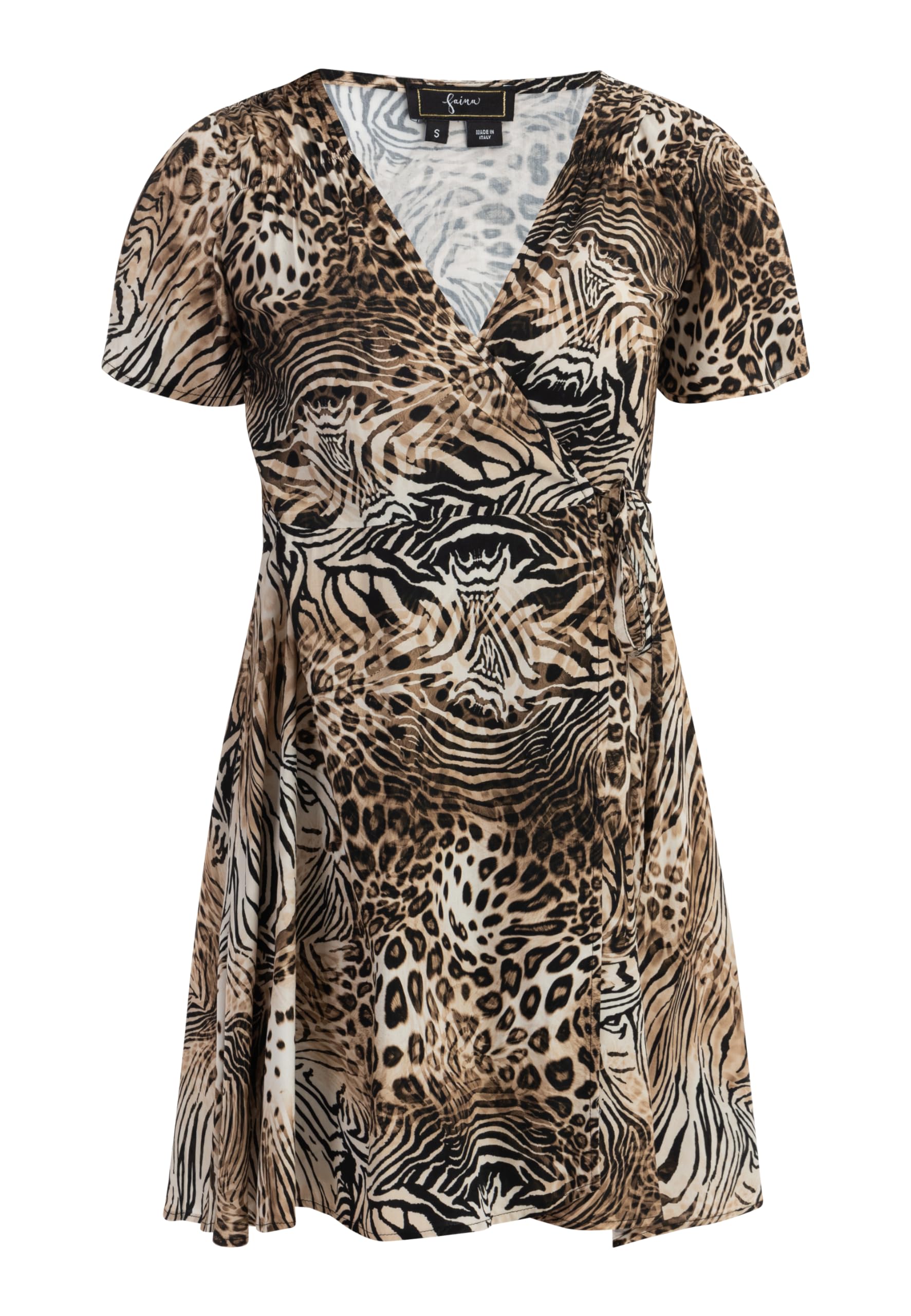 Robe mini nelice imprimé animal sublimer silhouette XL sans complexe - 5