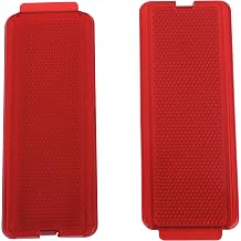 Red Front Rear Reflector Light Cover2PCS Interior Door Reflectors. Replaces Part # F81Z-2523820-AA F81Z2523820AA. Compatible with Ford F250 F350 F450 F550 Super Duty 1999-2007,Excursion 2000-2005