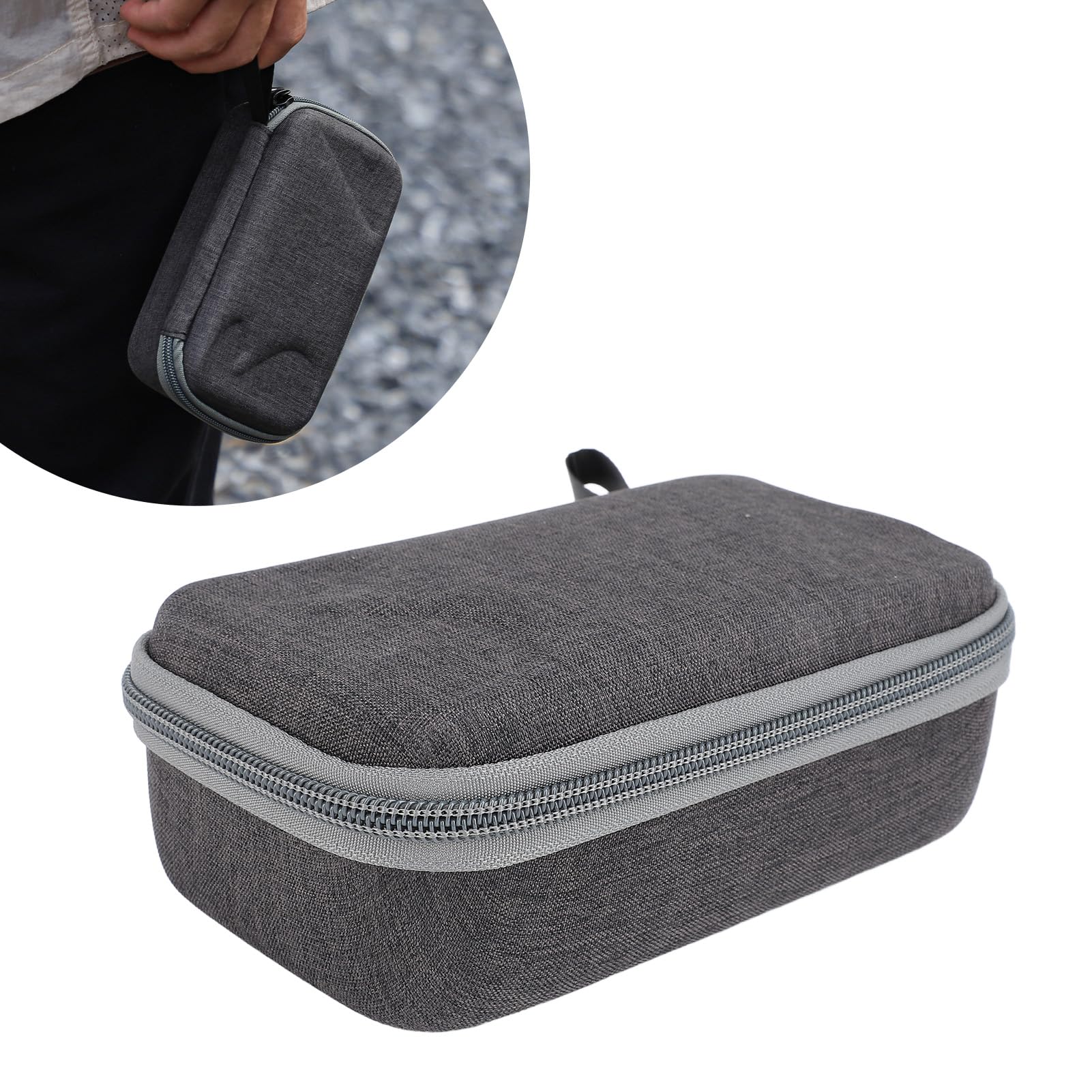 Action Camera Carrying Case, Protective Storage Bag, Ideal for Traveling, Hiking, Camping or Storing at Home