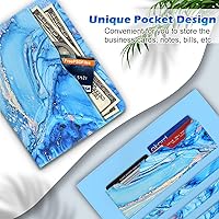 Vista 7 de Fundas para iPad de 6ª generación 2018/2017, iPad Air 2 2014, iPad Air 2013, iPad Pro 9.7 pulgadas 2016 con soporte para lápices, funda de cuero