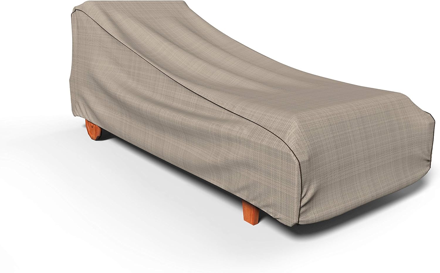 EmpirePatio Tan Tweed Patio Chaise Lounge Cover, Extra Large