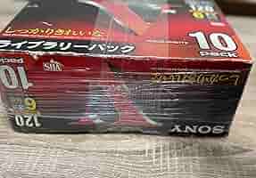 VHSビデオカセットテープ　10P 楽天市場】10本セット ダビングサービス ベータダビング VHS