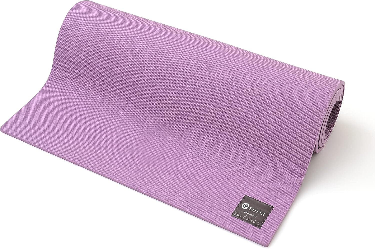Suria (suria) Yoga Mat Thickness 6 mm High Density Cushioning Beginner [HD Eco Mat Plus 6 mm Lilac]