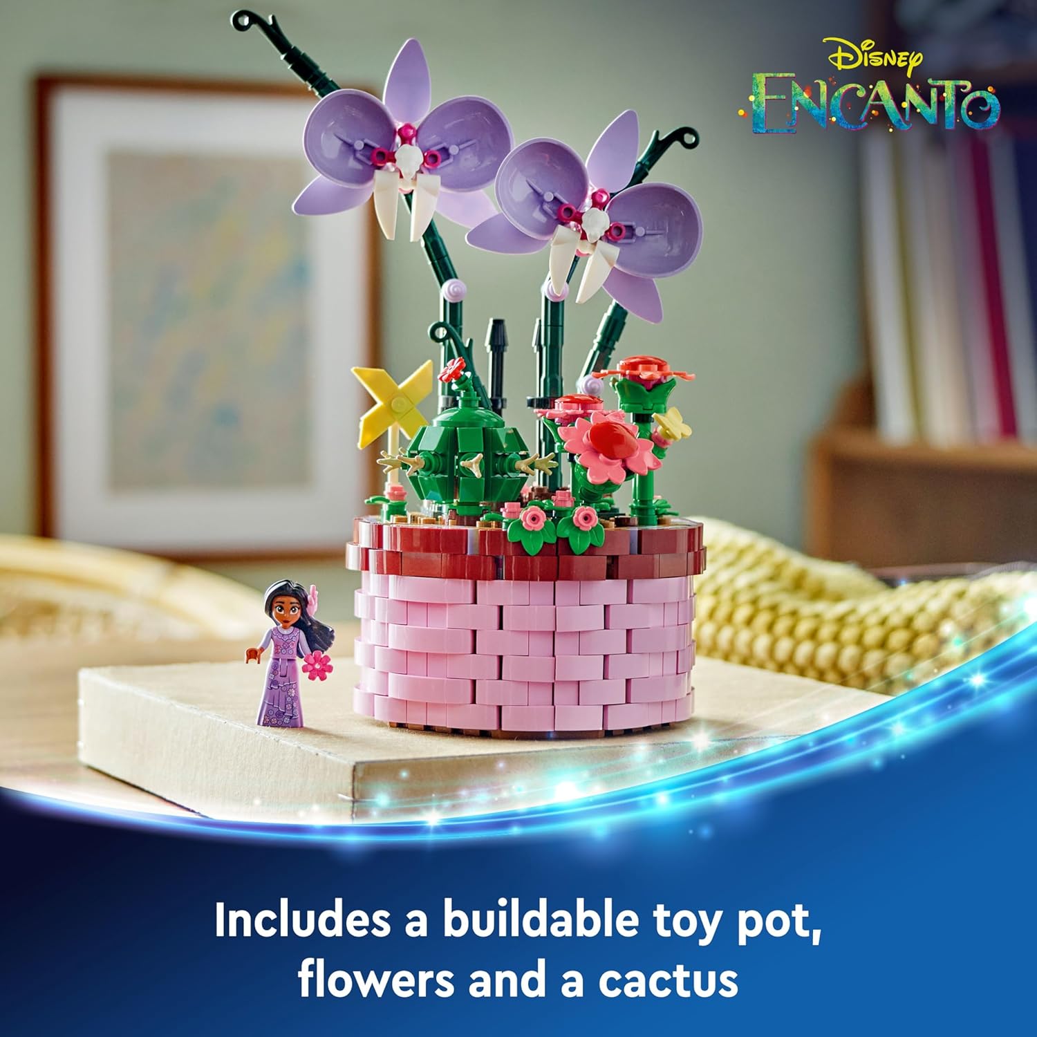 Lego Disney Encanto Isabela's Flowerpot Building Set 43237