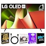 LG OLEDB4PUA OLED B4 h HDR 4K Smart OLED TV 120 HZ Refresh Rate + UAX 4K HDMI 2.0 Cable + CPS 24 Months Protection and Streaming Bundle with Alexa (55, Inches)