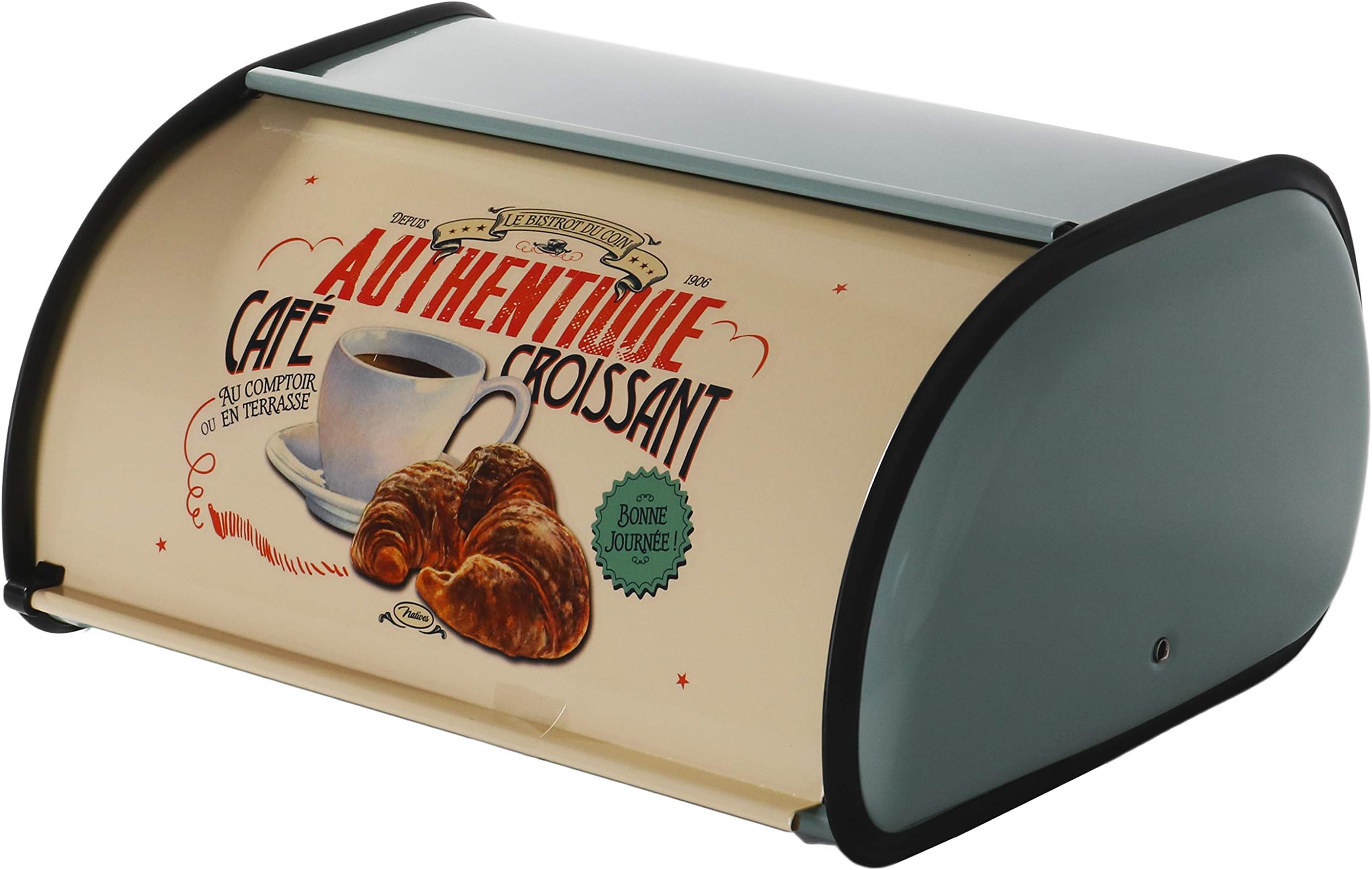 Breadbox, Large Bread Box For Kitchen Countertop, Metal