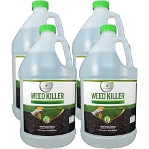 Natural Elements Weed Killer, Pet Safe and Safe Around Children Once Dry, 4 Gallons