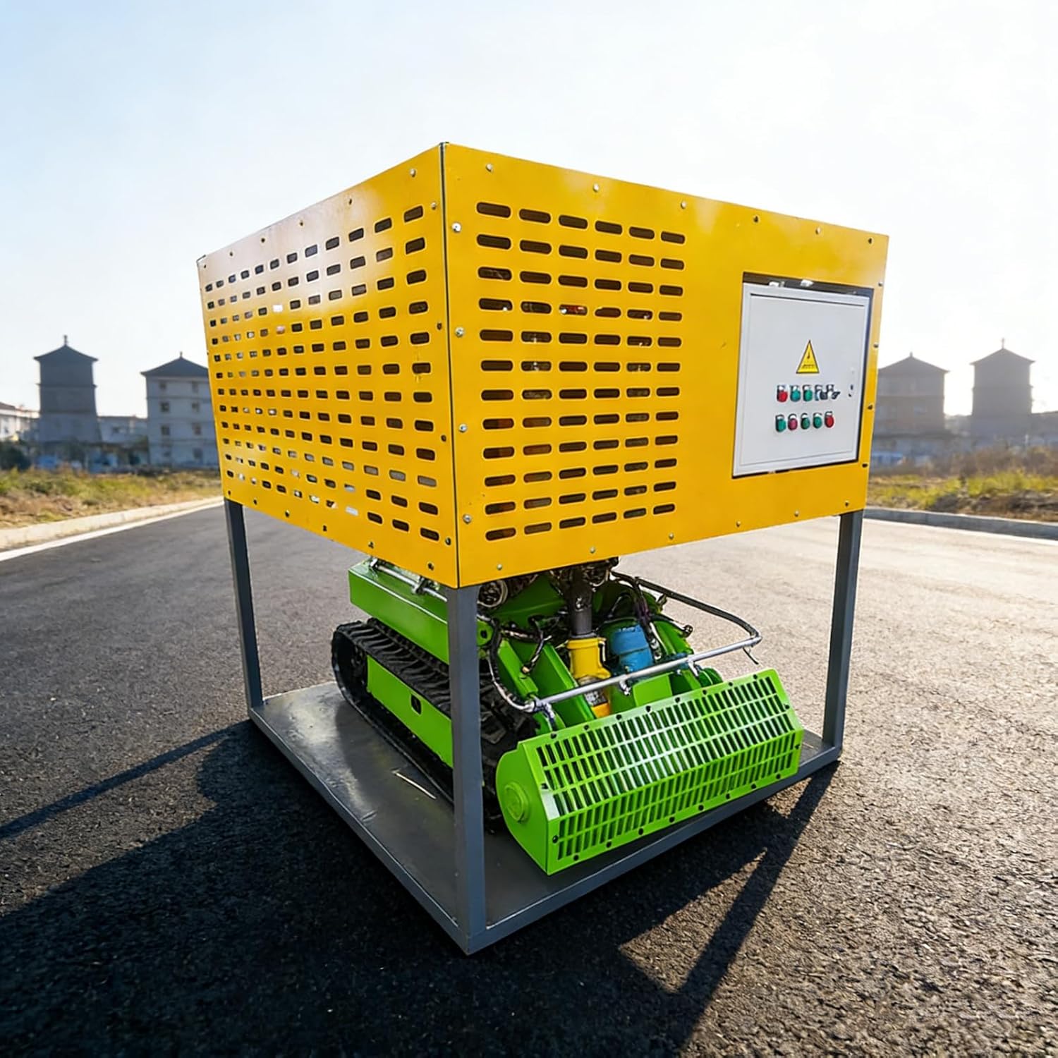 Efficient Desilting Robot for Canal and River Cleanup, Self-Propelled Sludge Removal Equipment for Waterway Maintenance