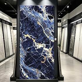 Porcelanato de grande formato 75 x 150 cm, antiderrapante, impermeável, durável para uso residencial e comercial, superfície fácil de limpar para pisos de shopping