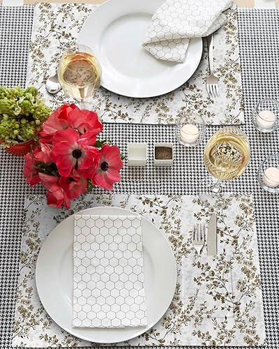 Miniatura 9 de Halloween Table Placemats for Dining Table Set of 2,Cotton Linen Cloth Kitchen Place Mats with Pocket,Washable SquareRectangleRoundOblong Mat,Spooky