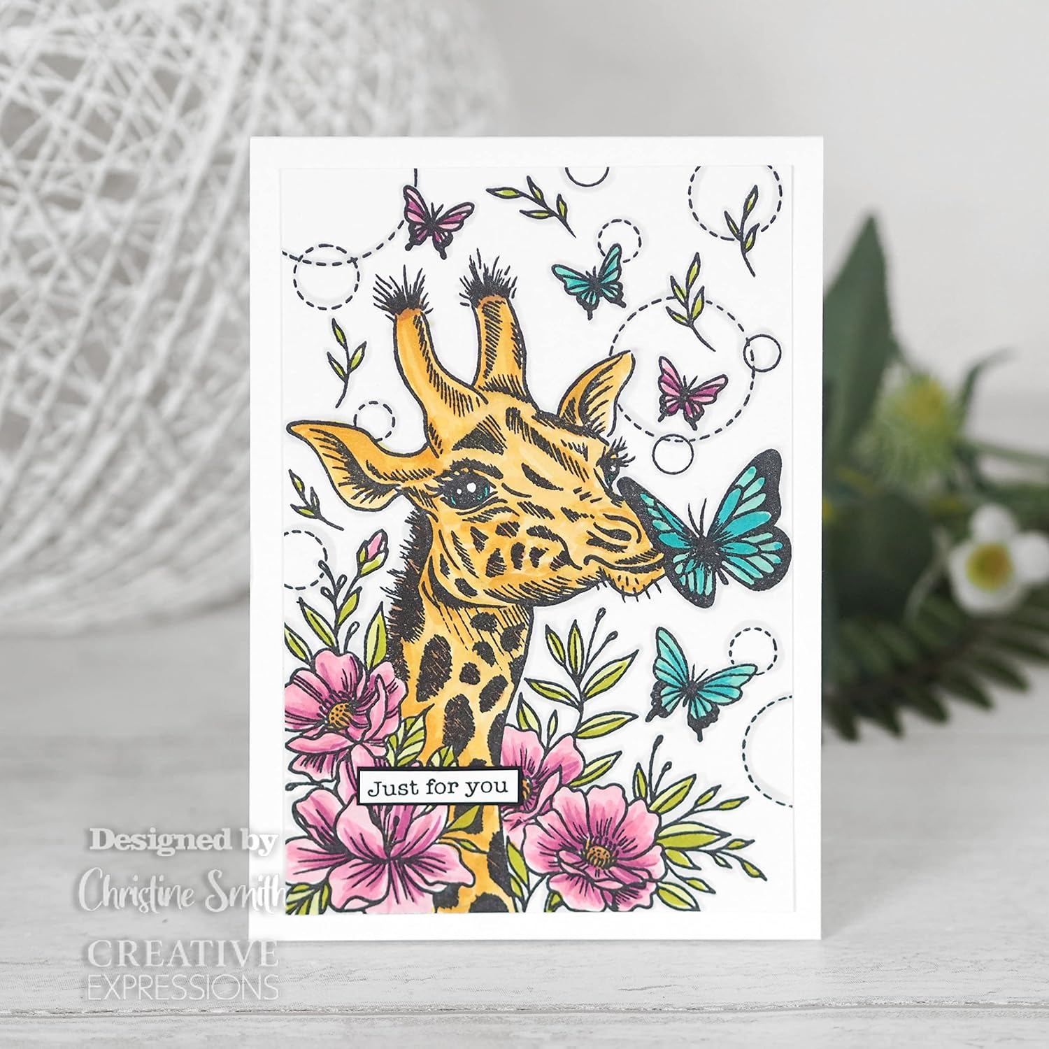 Designer Boutique - Giraffe Kisses - Clear Stamp, Transparent, A6 - Image 5