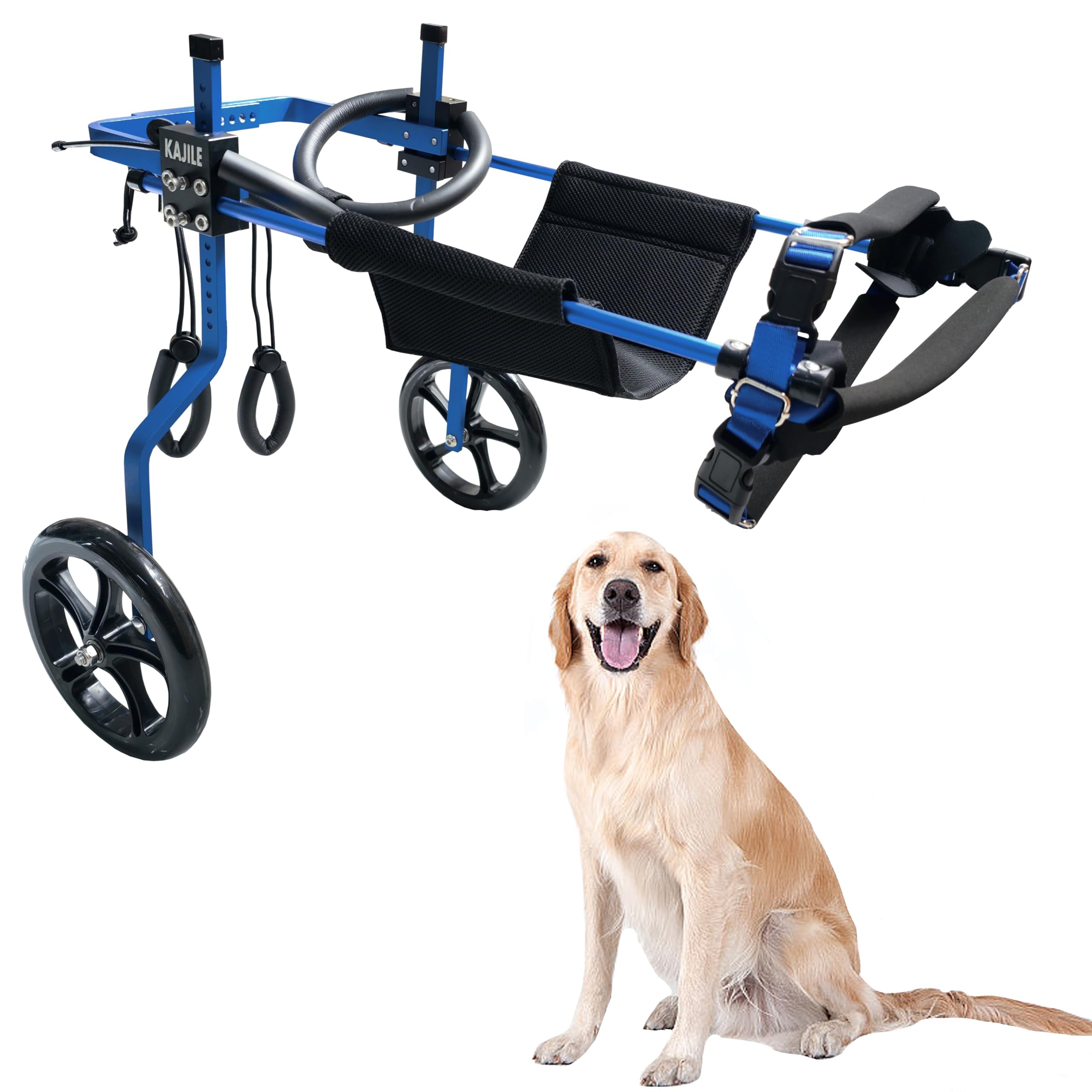 Amazon.co.jp: KAJILE 調整可能な犬用車椅子、ペットカート、ハンディ