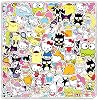 101 Pcs Cute Stickers Set, Waterproof Vinyl Anime Stickers, Aesthetic Kawaii Decals for Laptop, Cars, Phone, Water Bottle, Skateboard, Suitcase, Guitar, Pad