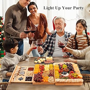 Amazon.com | Extra Large 33.7x15.7 inch Charcuterie Boards Gift