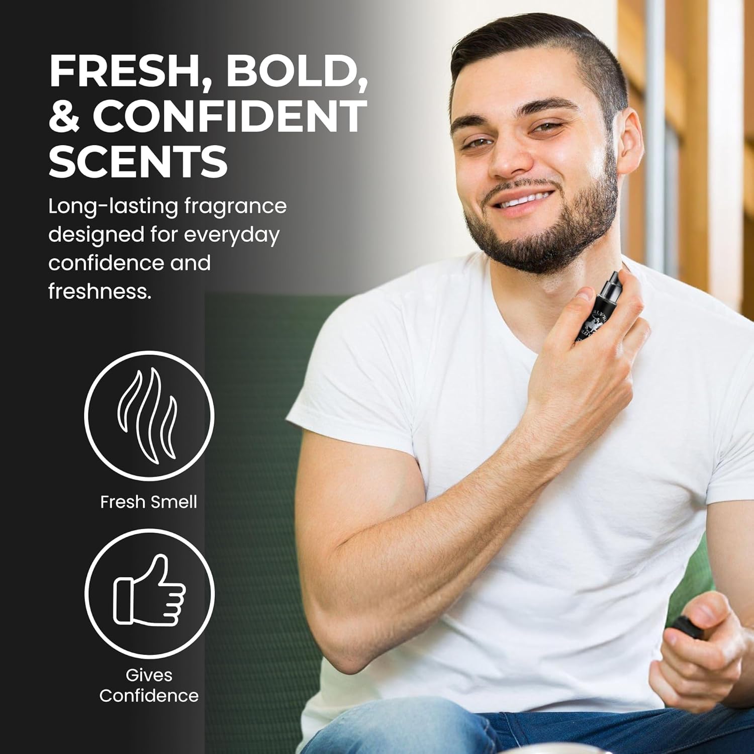 Beverly Hills Polo Club EDT Pen Spray Collection - Set of 4 Men's Fragrance Gift Set - Active, Sexy, Blaze and Blue Scent - Long-Lasting, Travel-Friendly Cologne for Men (10ml Each) - Image 4