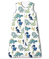 Vista 10 de TotAha - Saco de dormir de 6 a 12 meses, TOG 1.0, manta portátil suave acolchada, bolsa de dormir de transición con cremalleras seguras de 2 vías