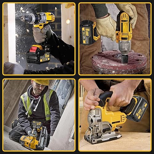 Miniatura 6 de Reemplazo de 9.0Ah para Dewalt 20V60V Max Batería Compatible con Dewalt 60V Batería DCB606 DCB609 DCB612 Compatible con Dewalt 20V60V Batería de