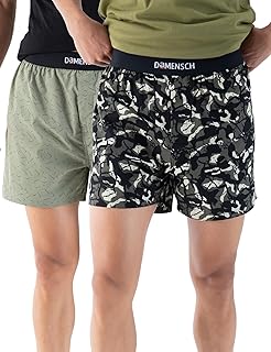 damensch Men's Regular Fit Cotton Breeeze Ultra Light Inner Boxers | 100% Cotton Men Innerwear, Boxer Shorts, Innerwear Men, Men Underwear, Man Shorts-Medium, Assorted-picture-27