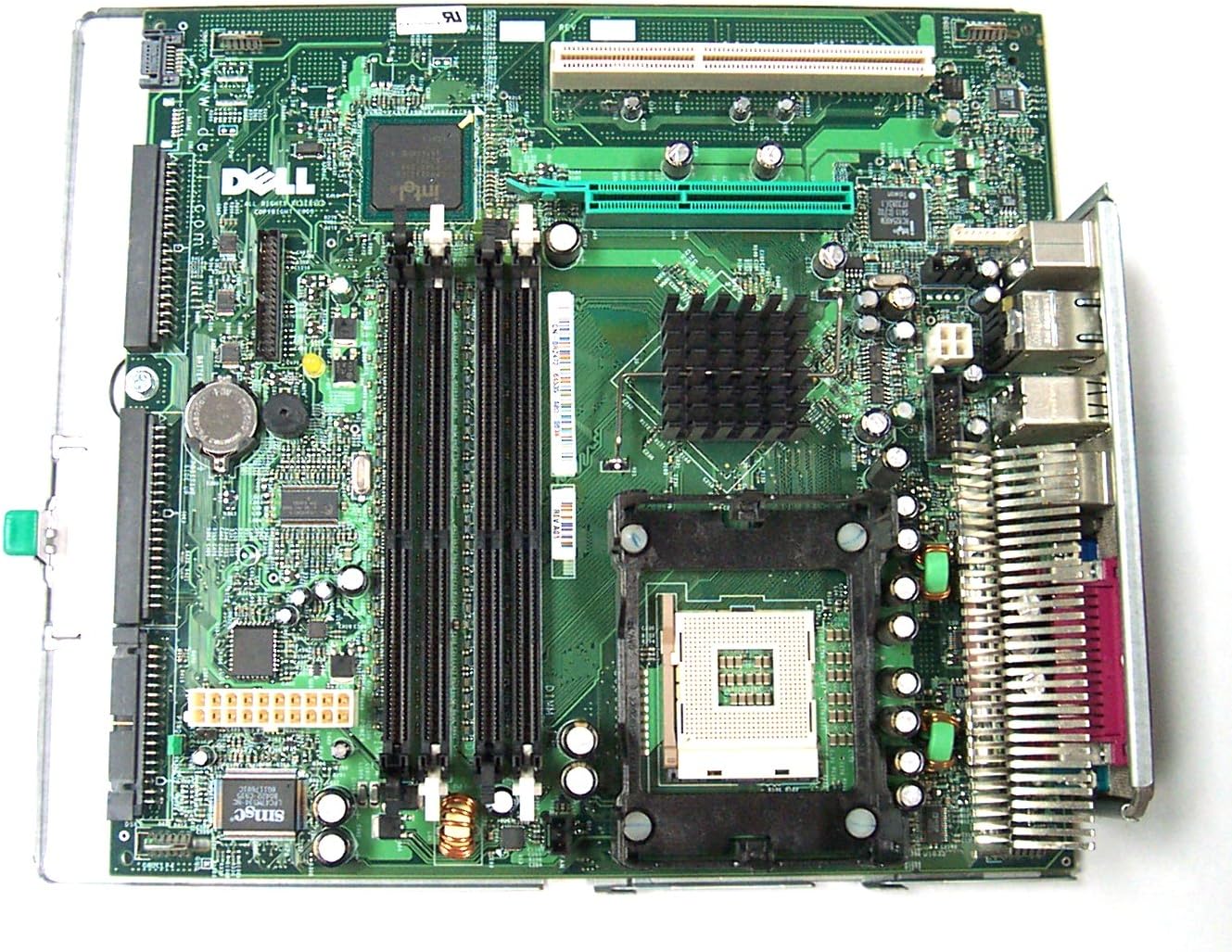 Dell Genuine XF826 P4 Motherboard for Optiplex GX270 Small Desktop (SDT) Systems Compatible Part Numbers: R2472, J2865, U1324, DG279, H1105, H1489, FG011, CG566, R0786, N6780
