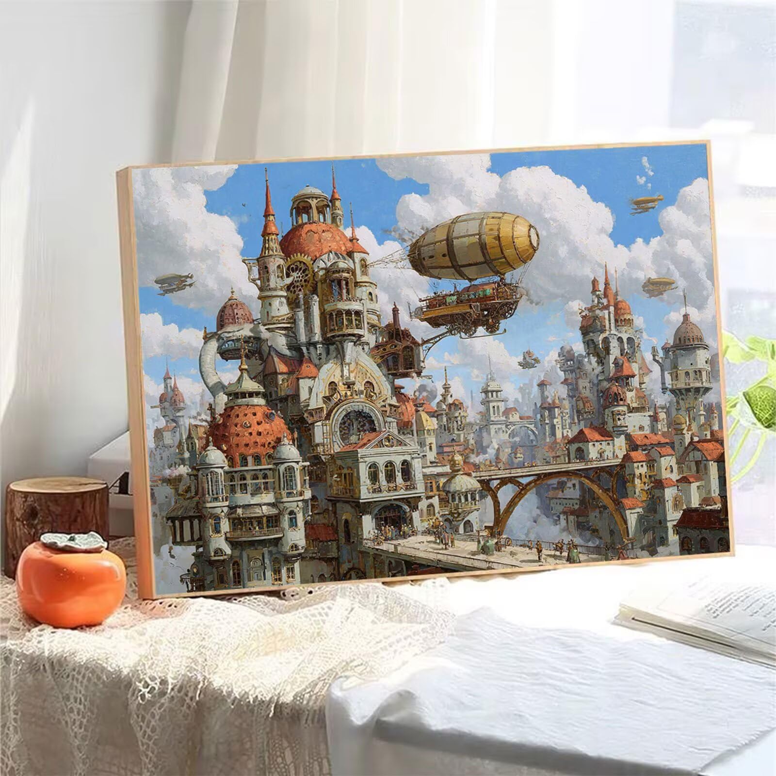 Zestawy artystyczne dla dorosłych, zestawy do malowania diamentami z płótnem HD, DIY, klejnot, sztuka, błyszczący, kryształ górski, zestawy do haftu krzyżykowego do domu, biura, sztuka ścienna