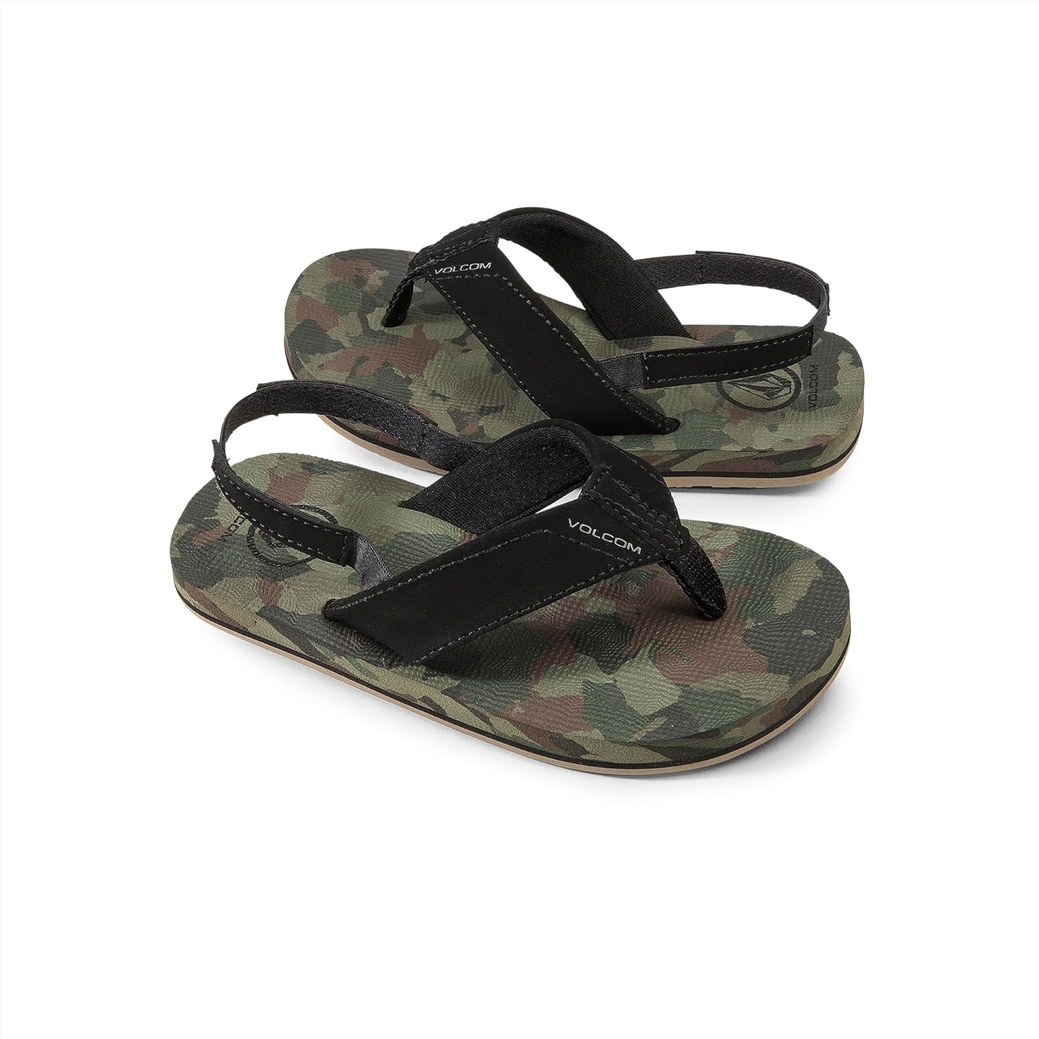 Volcom Little Kids Unisex Victor Heelstrap Sandal