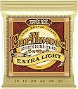 Ernie Ball Earthwood Extra Light 80/20 Bronze Acoustic Guitar Strings, 10-50 Gauge (P02006)