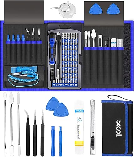 Professional Computer Repair Tool Kit Precision Laptop Screwdriver Kit XOOL 82 in 1 Electronics Repair Tool with 58 Magnetic Bits Compatible for Professional Computer Repair Tool Kit Precision Laptop Screwdriver Kit XOOL 82 in 1 Electronics Repair Tool with 58 Magnetic Bits Compatible for