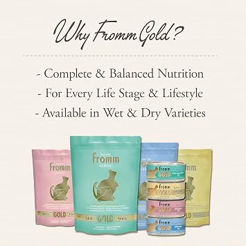Fromm Adult Gold Chicken, Duck, Salmon Pate Cat Food - Premium Wet Cat Food - Chicken Recipe - Case of (12) 3 oz Cans