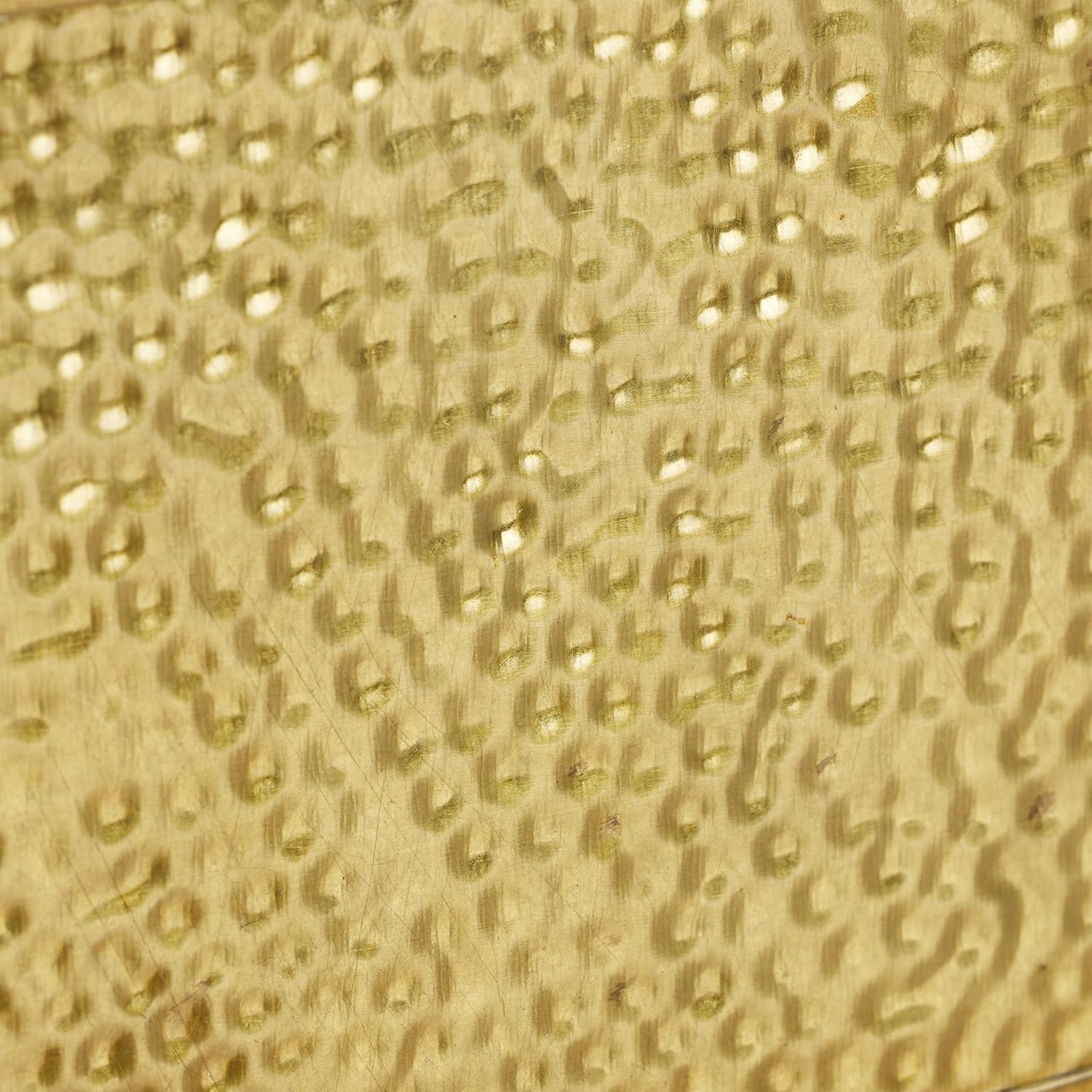 Relaxdays Window Box For Interior, Planter, Metal Cachepot For Flower- and Herb Pots, Rectangular Tub, Gold